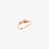 DAB9004 KNOT0 0009R 010 Dodo nodo ring 9k rose gold