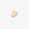 DAC1007 STAR3 DB09R 010 Dodo spiral ring stars 9k rose gold 15 diamonds