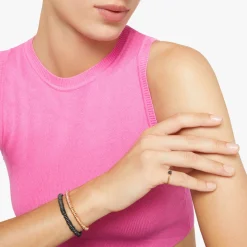 DBB9004 RONDE 000MX 110 Dodo rondelle bracelet silver 18k yellow gold titanium