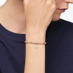 DBB9005 GRANE G9R9A 110 Dodo granelli bracelet 9k rose gold silver 18k yellow gold