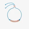 DBC3003 LETSE BLRAG 010 Dodo symbols bracelet sempre rose gold plated silver