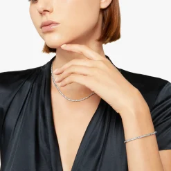 DCC0002 GRANX GAGMX 110 Dodo mini granelli necklace 9k rose gold silver steel