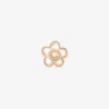 DHC3003 FLOWS EBB9R 010 Dodo flower stud earring rose gold mother of pearl white diamond