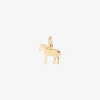 DMA5001 HORSS 000OG 010 Dodo horse charm 18k yellow gold