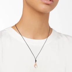 DMB0015 HSHOL 0009R 100 Dodo horseshoe charm 9k rose gold