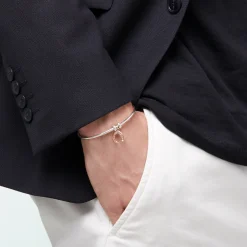 DMB0015 HSHOL 0009R 130 Dodo horseshoe charm 9k rose gold