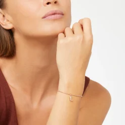 DMB2015 LETLL 0009R 110 Dodo letter l charm 9k rose gold