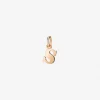 DMB2022 LETSL 0009R 010 Dodo letter s charm 9k rose gold