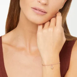 DMB2022 LETSL 0009R 110 Dodo letter s charm 9k rose gold