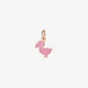 DMB5002 JUNIS ERS9R 010 Dodo junior charm 9k rose gold pink enamel