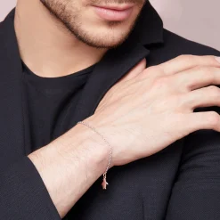 DMB5003 PENGS 0009R 130 Dodo penguin charm 9k rose gold