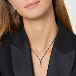 DMB5003 STARS DBR9R 100 Dodo precious star charm 9k rose gold brown diamonds