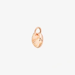 DMB7034 SHELS 0009R 030 Dodo shell charm 9k rose gold