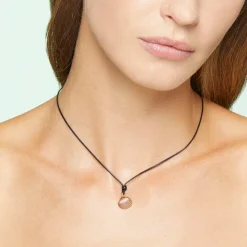 DMB7034 SHELS 0009R 100 Dodo shell charm 9k rose gold