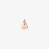DMB7040 HEARS DB09R 010 Dodo precious heart charm 9k rose gold white diamonds