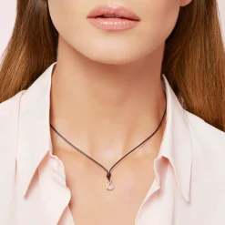 DMB7040 HEARS DB09R 100 Dodo precious heart charm 9k rose gold white diamonds