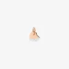 DMB8032 HEARS DB09R 010 Dodo precious heart charm 9k rose gold white diamonds