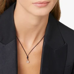 DMB8032 HEARS DB09R 100 Dodo precious heart charm 9k rose gold white diamonds