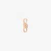 DMB9028 KNOTS 0009R 010 Dodo nodo charm 9k rose gold