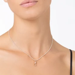 DMB9028 KNOTS 0009R 110 Dodo nodo charm 9k rose gold