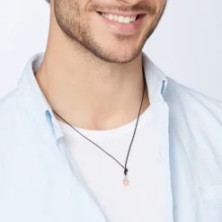 DMB9034 FOURS 0009R 120 Dodo four leaf clover charm 9k rose gold