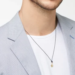 DMB9037 FOURS 000OG 120 Dodo four leaf clover charm 18k yellow gold