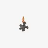 DMC1001 PZZLS DBB9R 010 Dodo precious puzzle charm 9k rose gold treated black diamonds