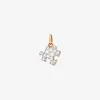 DMC1002 PZZLS DB09R 010 Dodo precious puzzle charm 9k rose gold white diamonds