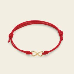 Bracciale cordino con infinito Marco Gerbella in oro 18 kt 5 Bracciale cordino con infinito Marco Gerbella in oro 18 kt - immagine 3